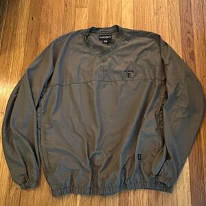 FootJoy Men’s XL Gray Pullover Windbreaker